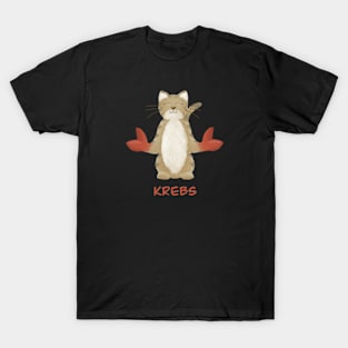 Krebs Katze zodiac sign T-Shirt